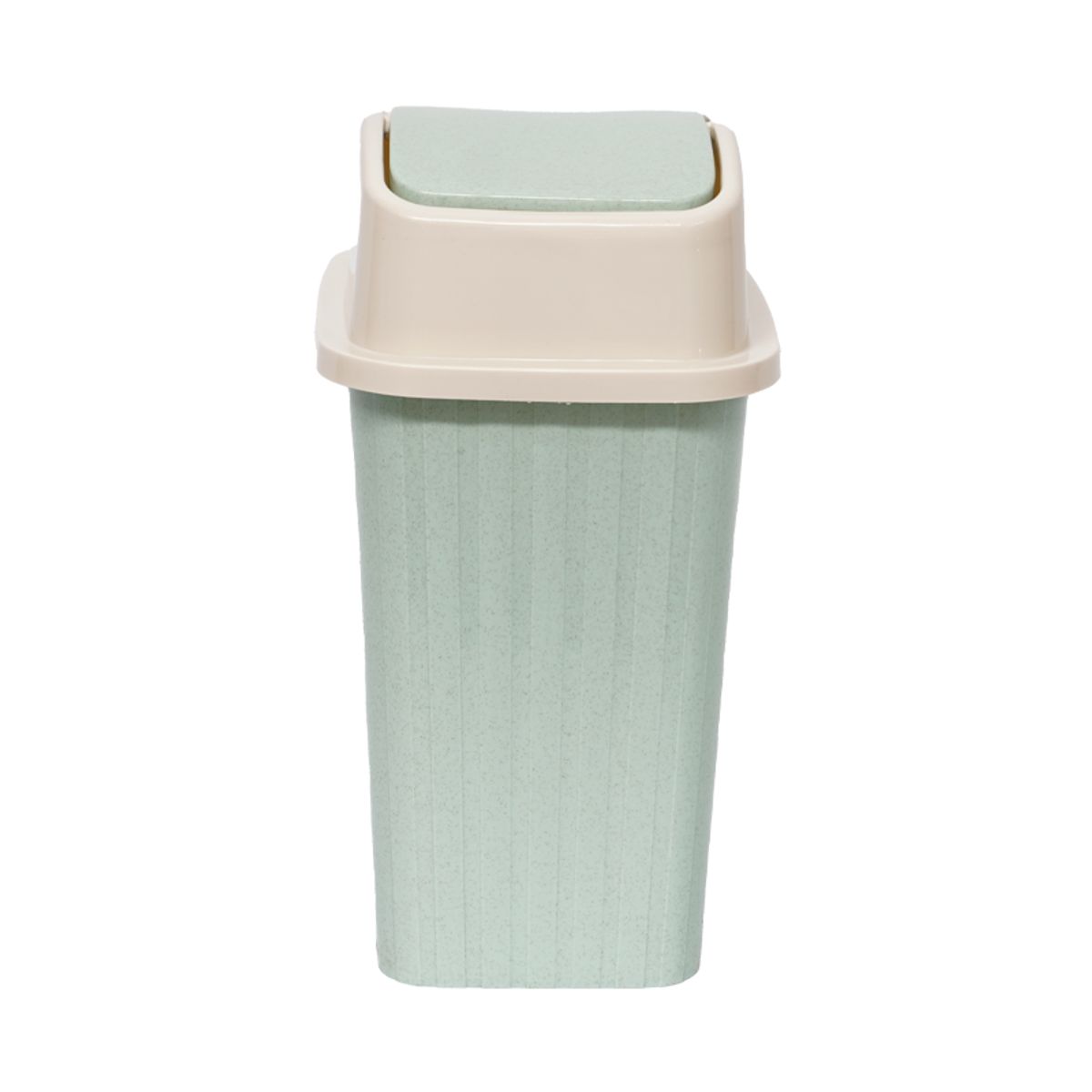 WAKESHOME - Basurero Plástico Cocina 12 Litros Tapa Vaivén Wakeshome