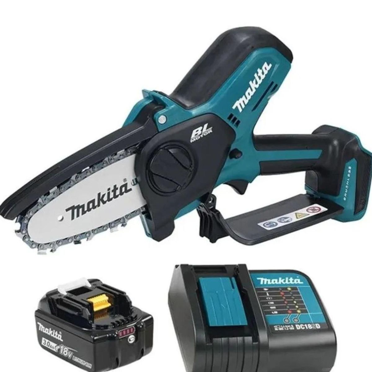 MAKITA - Podador Makita 18v Duc101sf + Cargador Y Batería 3ah