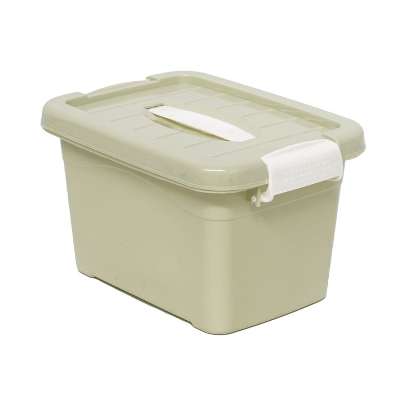 WAKESHOME - Caja Organizadora Plastica 9 lt Canasto Multiusos Wakeshome