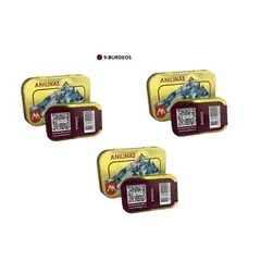 ANILINAS MONTBLANC - Pack X3 Cajita Dorada Burdeo