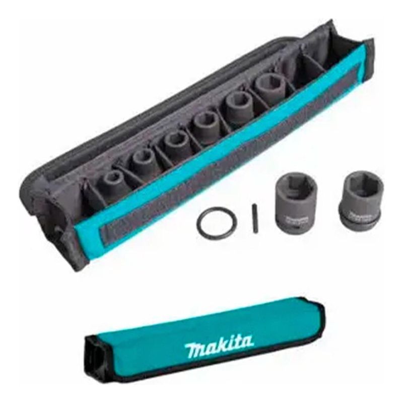 MAKITA - Juego De Dados De Impacto 1/2 8 Piezas Makita E-02989
