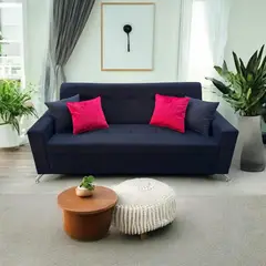 GENERICO - SOFA SOFIA NEGRO FELPA