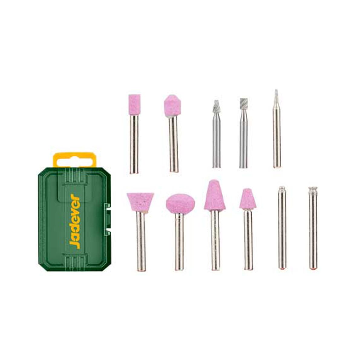 JADEVER - Set de Brocas Piedras Diamantes para Multiuso 11 Piezas JADEVER