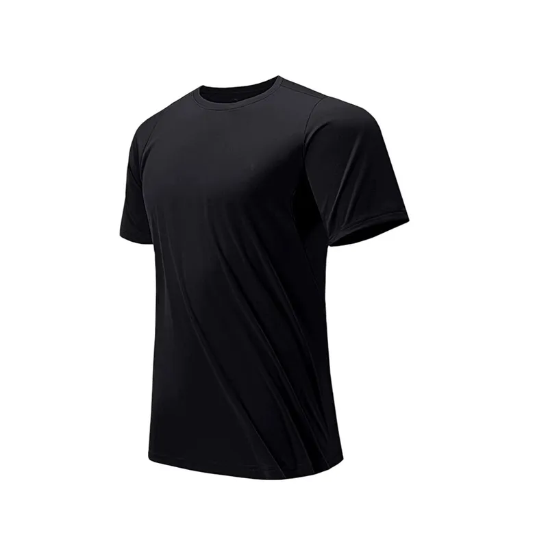GARSIL - Polera Lisa Cuello Redondo De Algodón Para Hombre -  Manga Corta