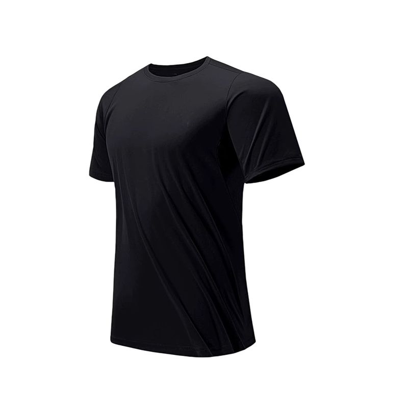 GARSIL - Polera Lisa Cuello Redondo De Algodón Para Hombre -  Manga Corta