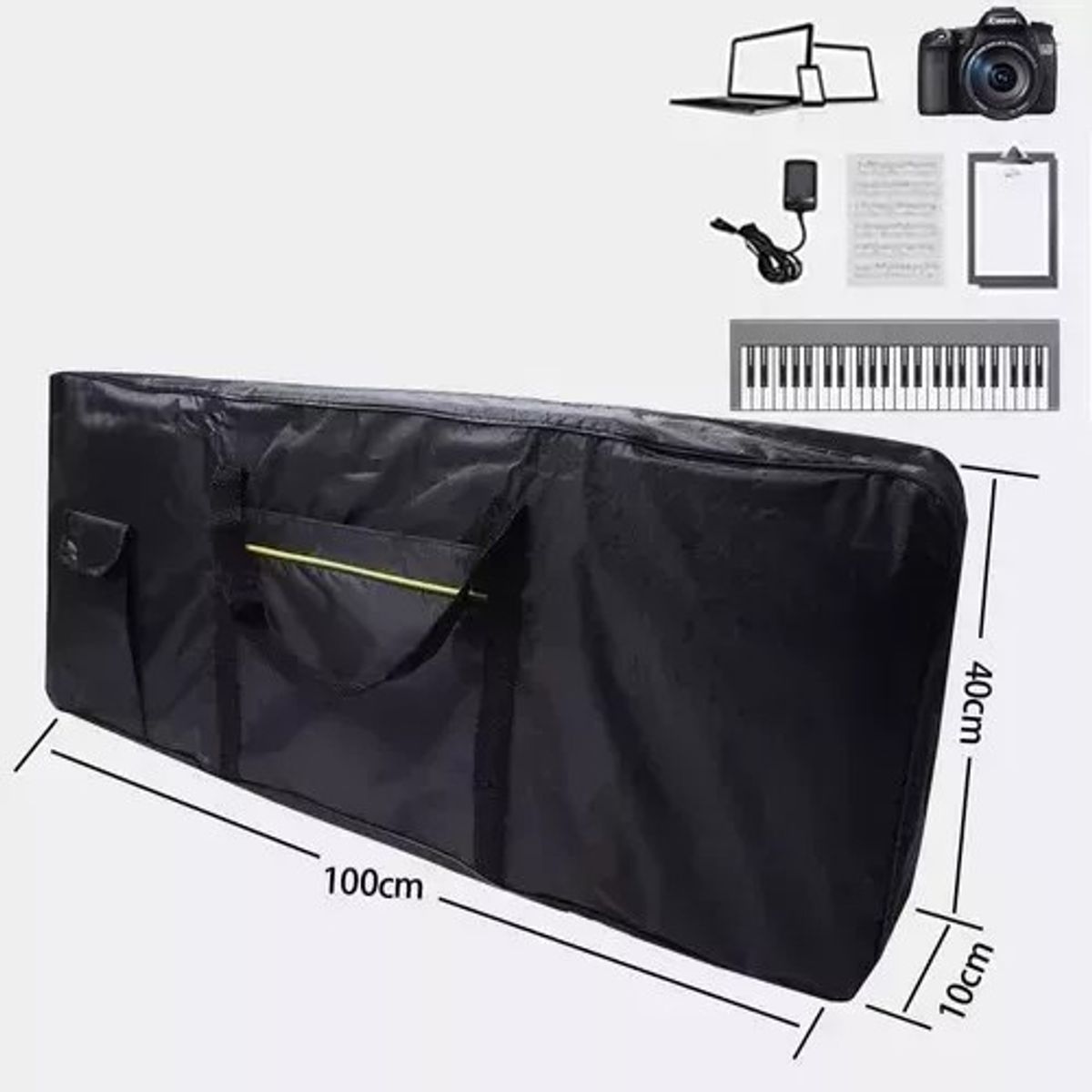 MUNDO MAGIA - Funda De Piano (61 Teclas) 5 Octavas