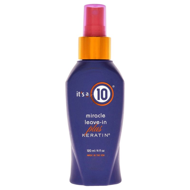 ITS A 10 - Acondicionador Sin Enjuague Miracle Plus Keratina 120ml Its A 10.-