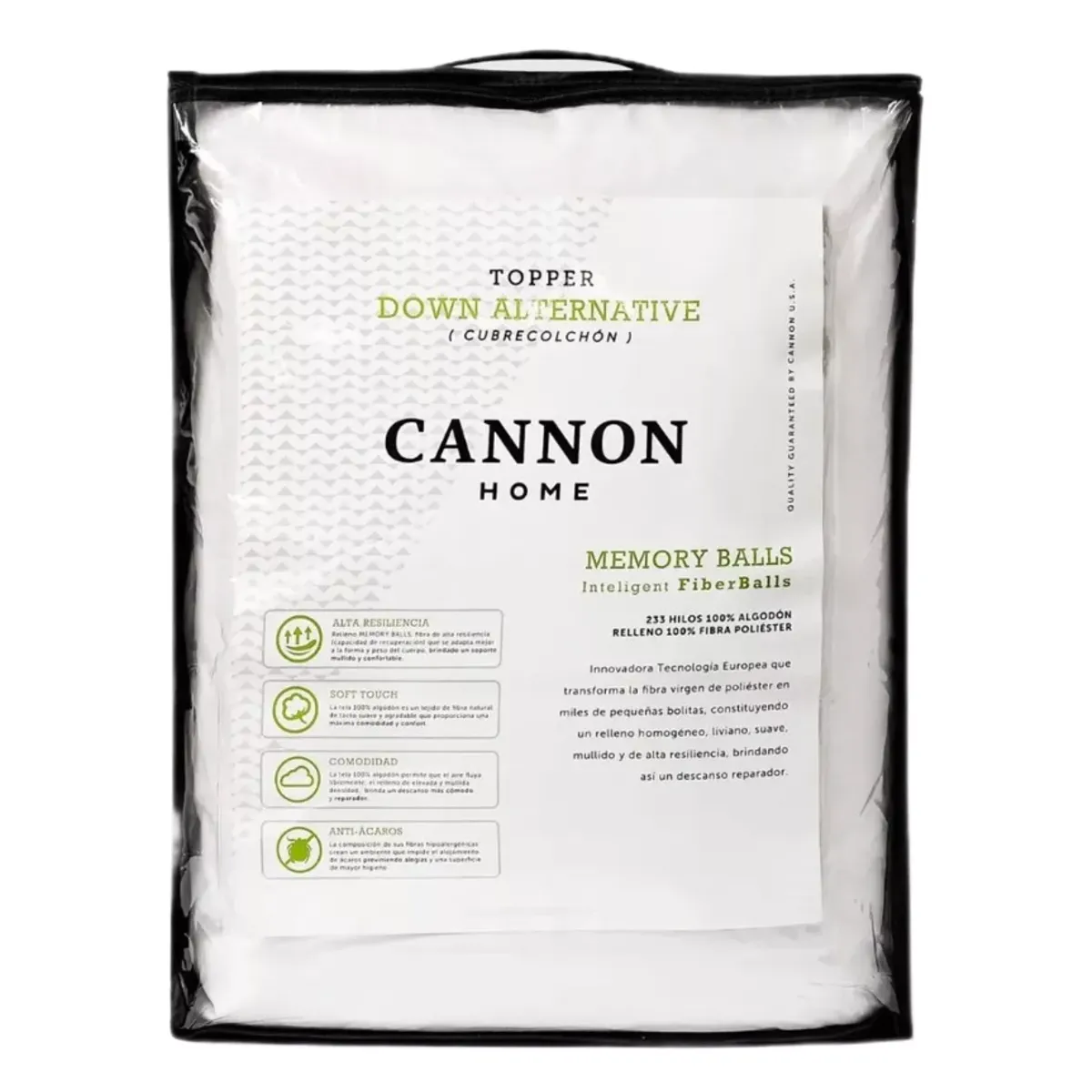 CANNON - Topper Down Alternative Cannon super King