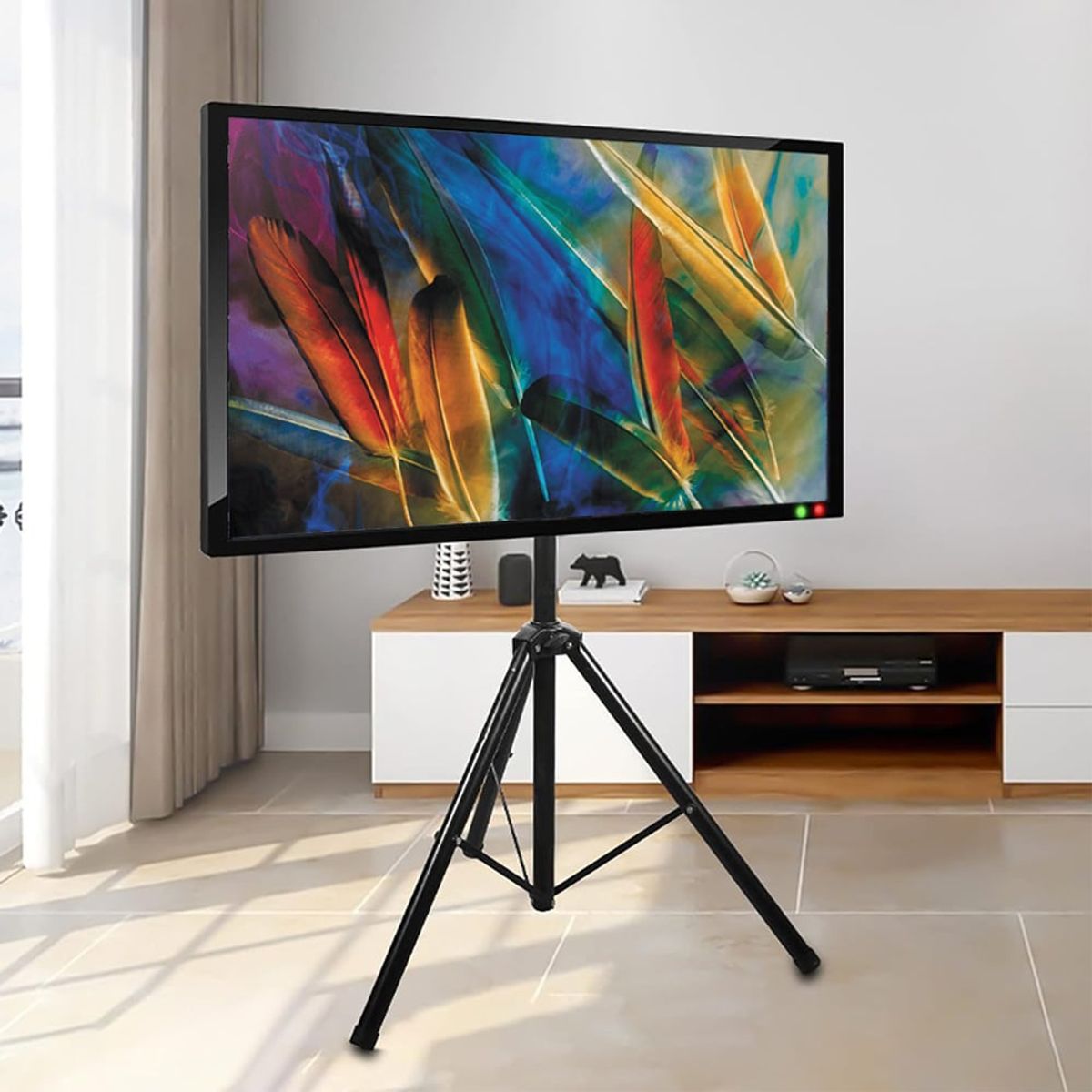 NEWO - Trípode TV Altura ajustable hasta 48 pulgadas