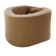 GENERICO - Cuello Cervical Blando Collarín Ortopedico Talla XL Beige