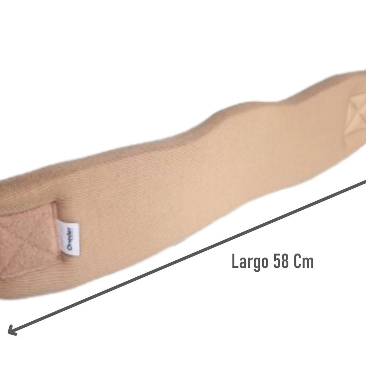ONEDER - Cuello Cervical Blando Collarín Ortopedico Talla XL Beige