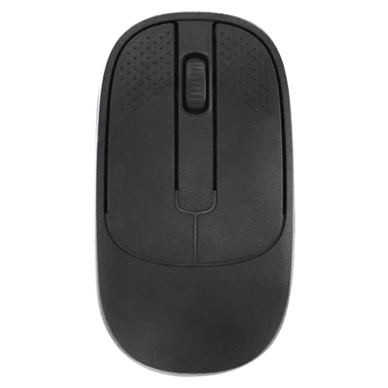 MOTOMO - Mouse Inalambrico Dual USB/Bluetooth Recargable 1200dpi Negro