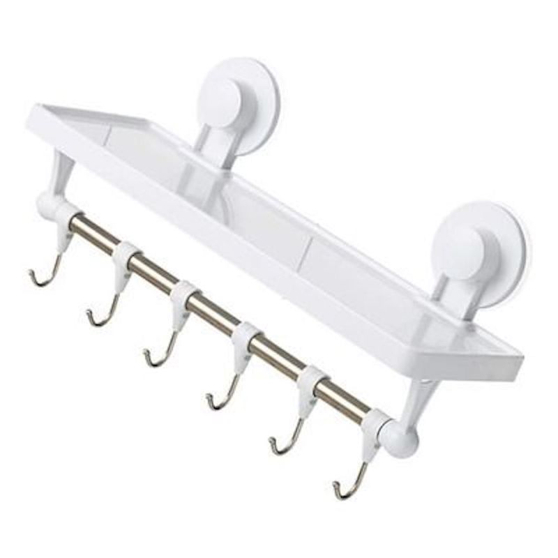OEM - Repisa De Pared Organizador De Baño Colgante Con Colgadores