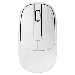 MOTOMO - Mouse Inalambrico Dual USB/Bluetooth Recargable 1200dpi Blanco