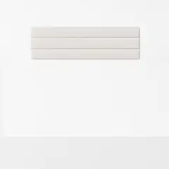 GENERICO - RESPALDO TUBULAR HORIZONTAL BLANCO-LINO