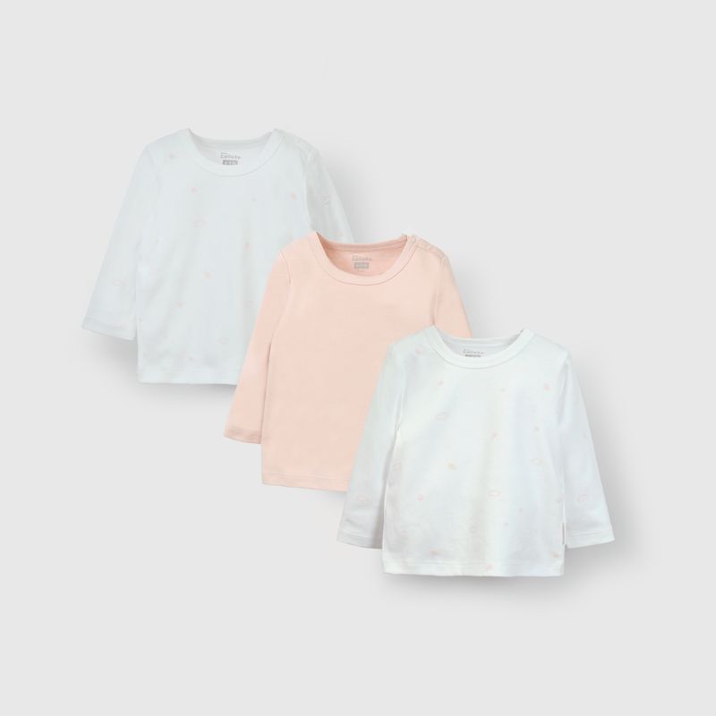 COLLOKY - Camiseta baby Niña Rosado 55929 Colloky