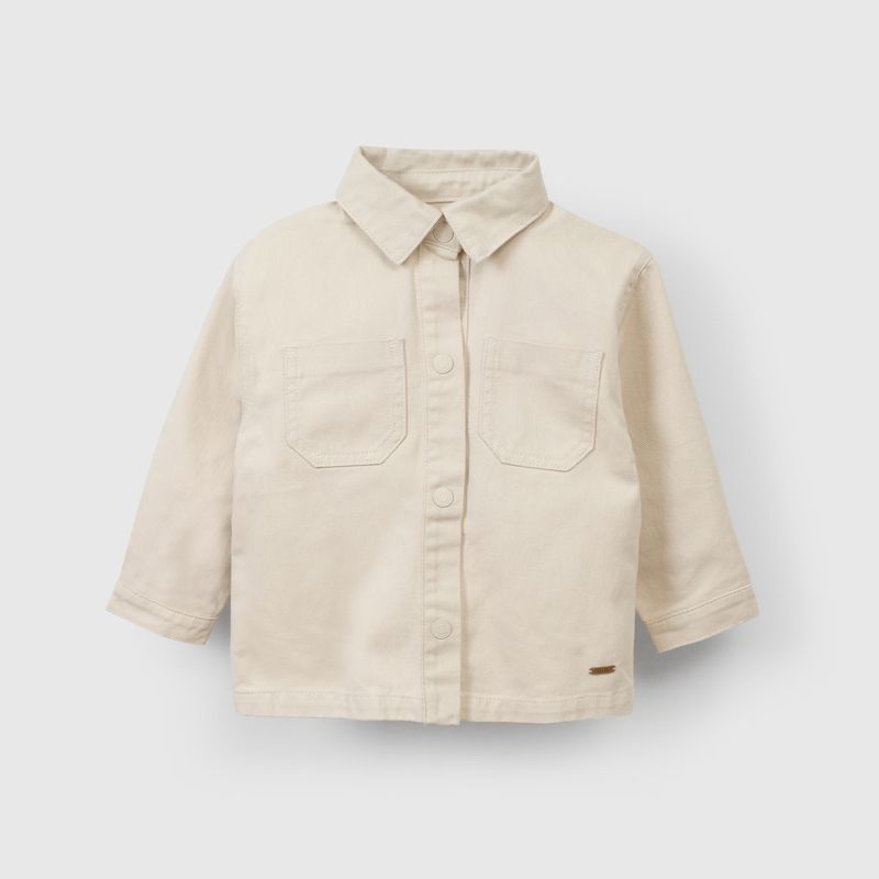 COLLOKY - Camisa Unisex bebé Beige 55939 Colloky