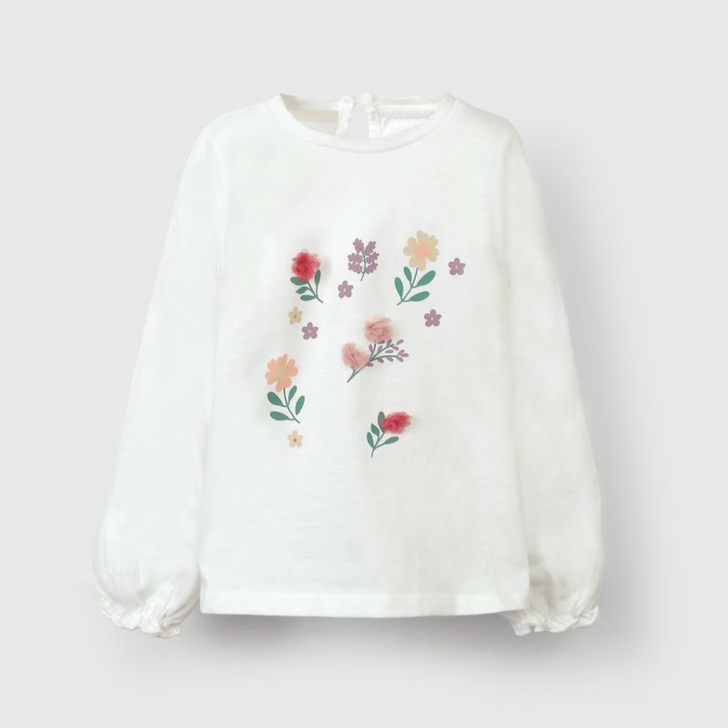 COLLOKY - Polera Niña Blanco 55958 Colloky
