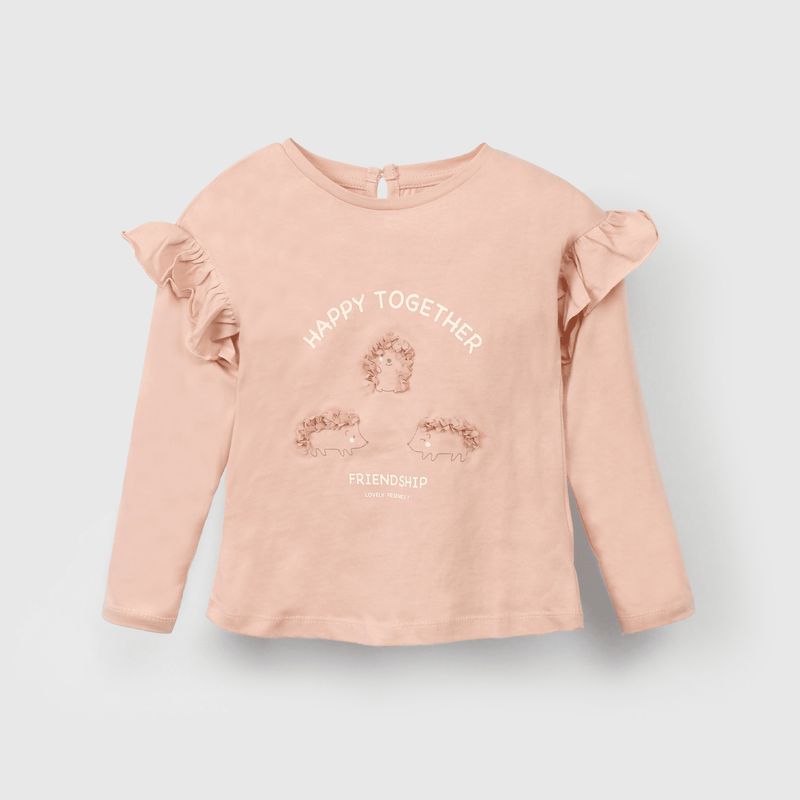 COLLOKY - Polera Niña Rosado 55960 Colloky