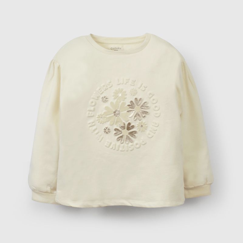 COLLOKY - Polerón Niña Blanco 55975 Colloky