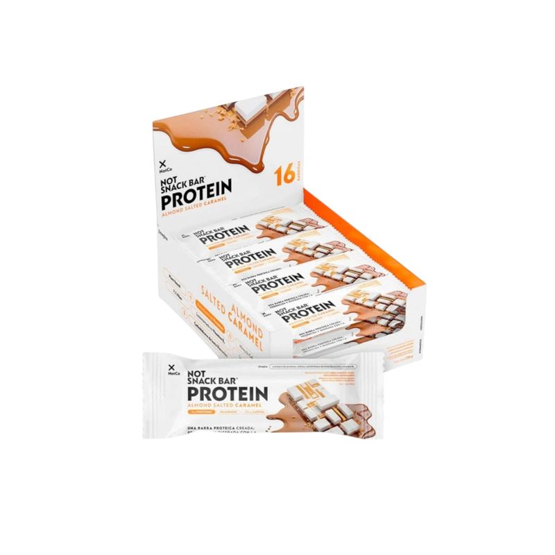 NOTCO - BARRAS DE PROTEINA NOTSNACK BAR 45GR 16 UND SALTED CARAMEL - NOTCO