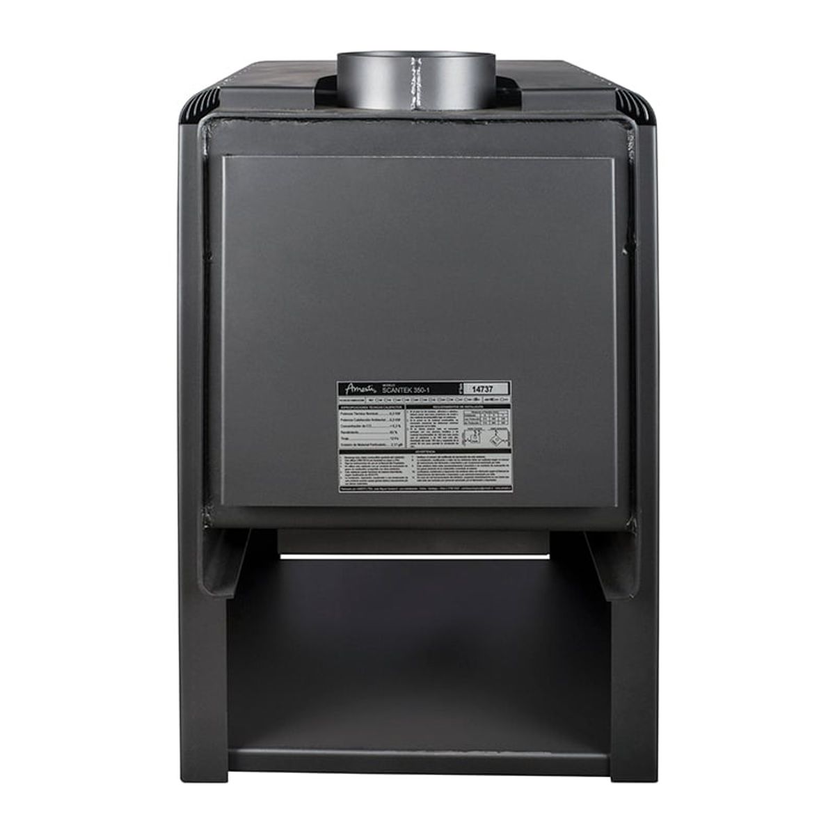 AMESTI - Calefactor a Leña Amesti Scantek 350