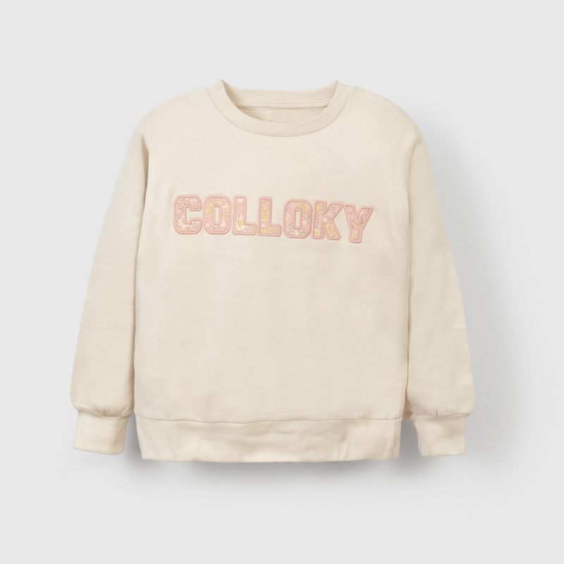 COLLOKY - Polerón Niña Beige 55980 Colloky