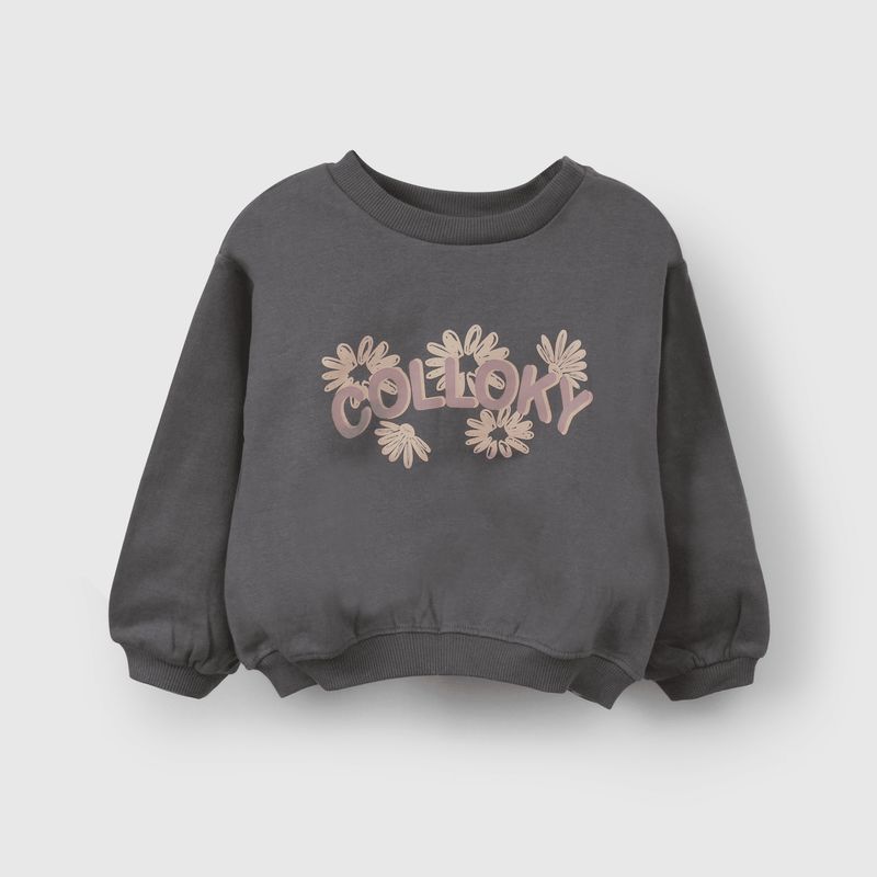 COLLOKY - Polerón Niña Negro 55983 Colloky