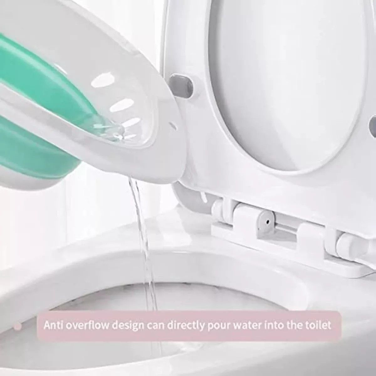 MUNDO MAGIA - Baño De Asiento Alivio Hemorroides Embarazo Bidé Plegable