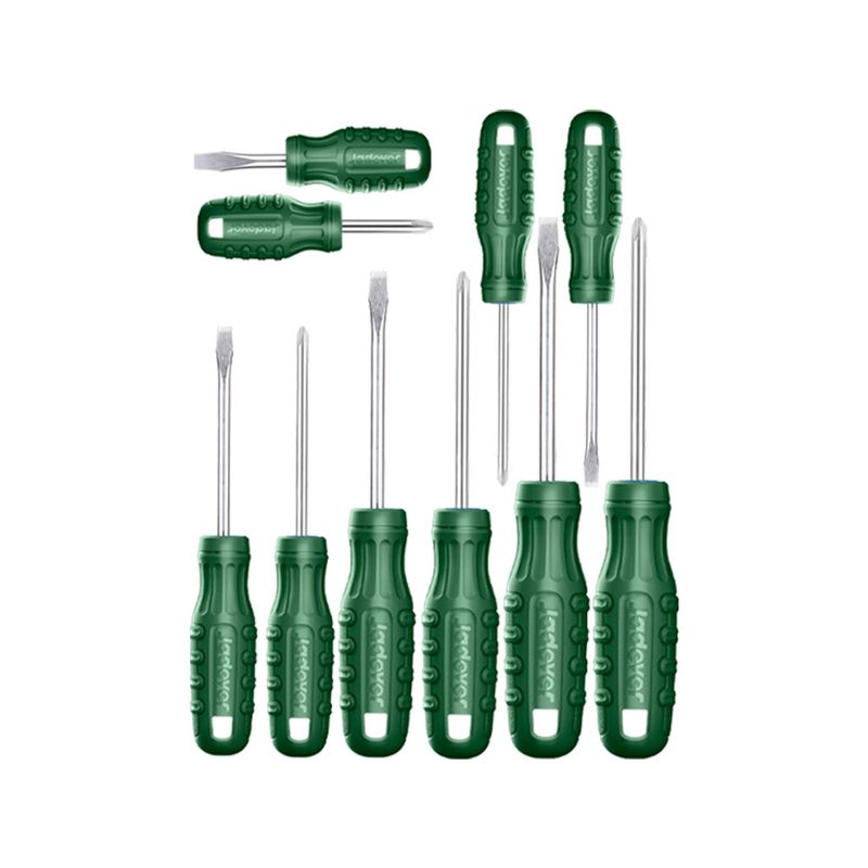 JADEVER - Juego de Destornilladores 10 Piezas JADEVER