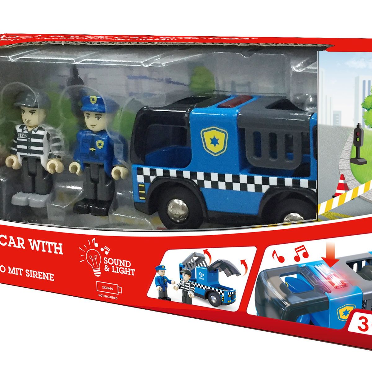HAPE - Coche de policía con sirena