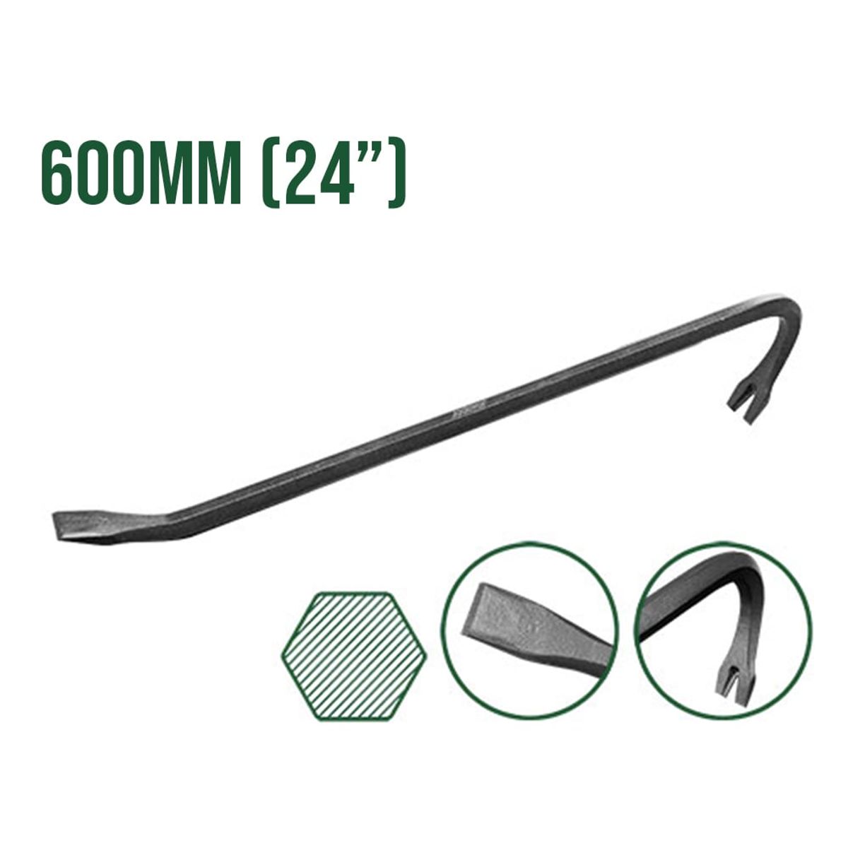 JADEVER - Barretilla Diablo Saca Clavos 24 Pulgadas JADEVER