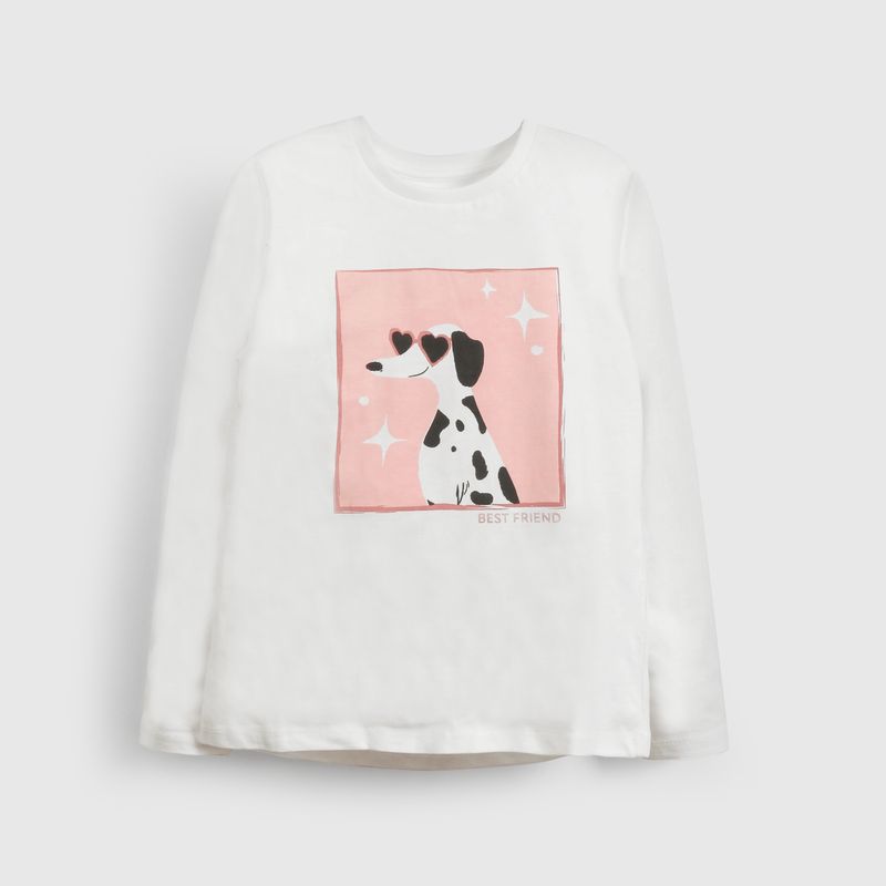 COLLOKY - Polera Niña Blanco 56048 Colloky