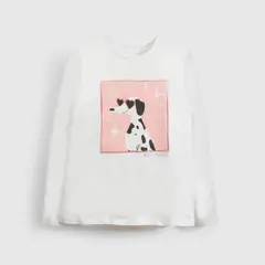 COLLOKY - Polera Niña Blanco 56048