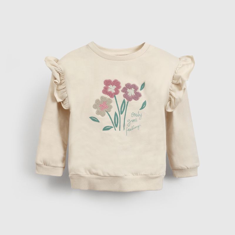 COLLOKY - Polerón Niña Beige 56051 Colloky