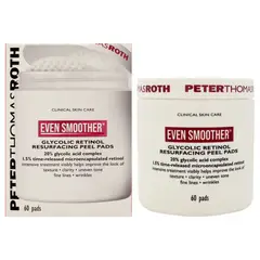 PETER THOMAS ROTH - Almohadillas Exfoliantes de Ácido Glicólico y Retinol Even Smoother 60Pads
