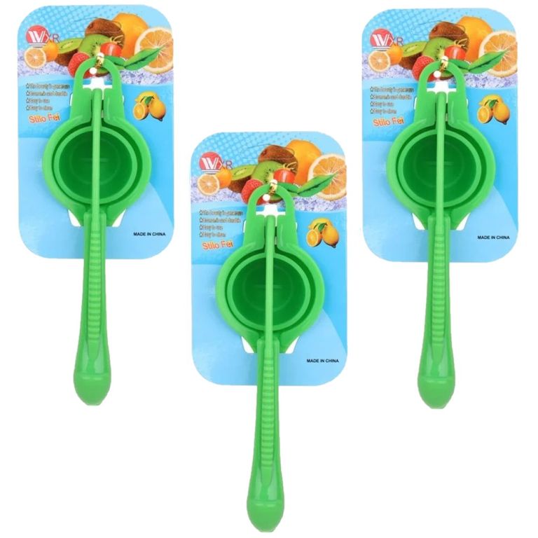 3 Exprimidores Manual De Limones Naranjas Limón Doble Mango