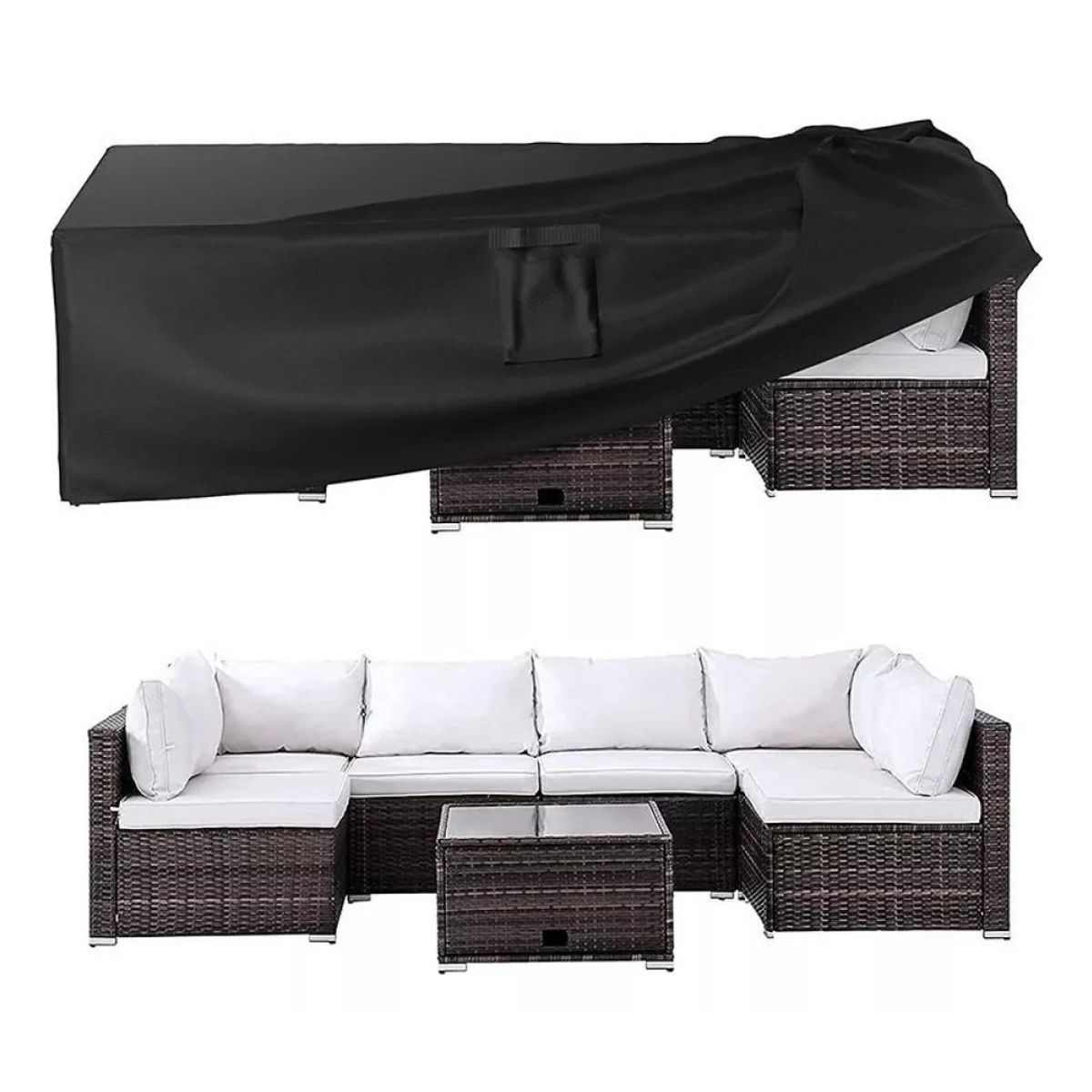 MUNDO MAGIA - Funda Impermeable Para Muebles De Jardín O Patio 250×200×80
