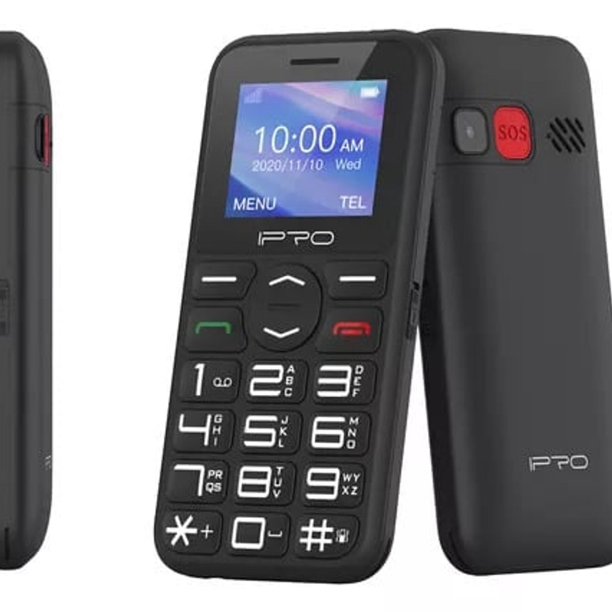 GENERICO - Teléfono Celular Senior Adulto Mayor IPRO 4G 3ra edad Dualsim