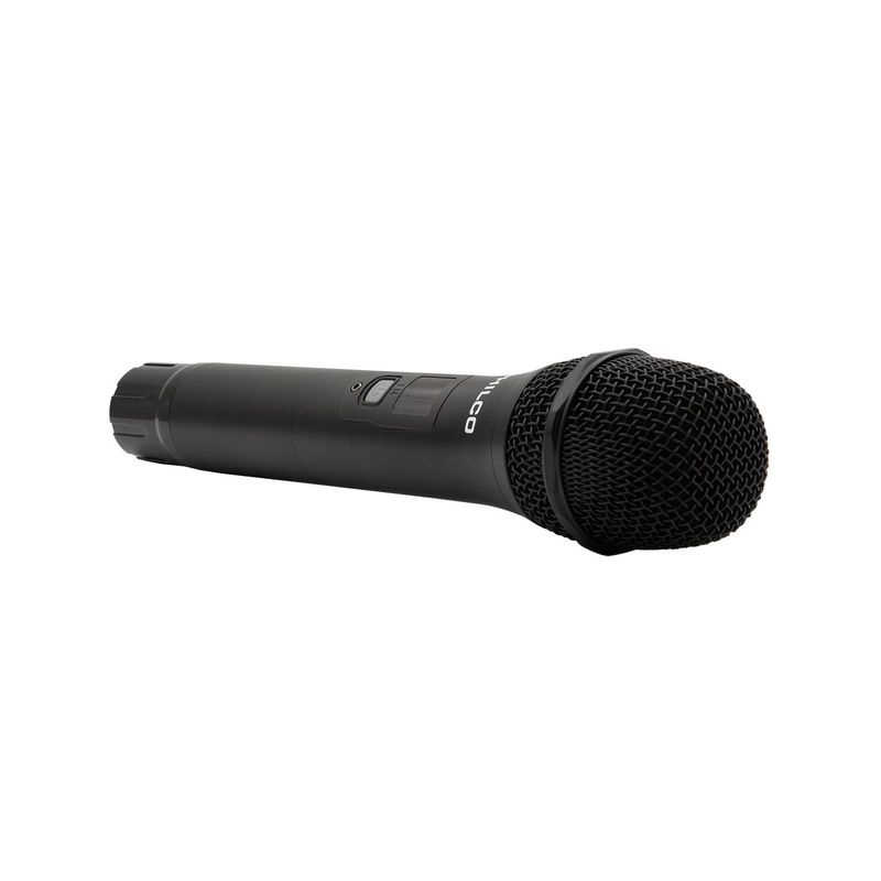 PHILCO - MICROFONO INALAMBRICO UHF RECEPTOR RECARGABLE - Negro OPEN BOX