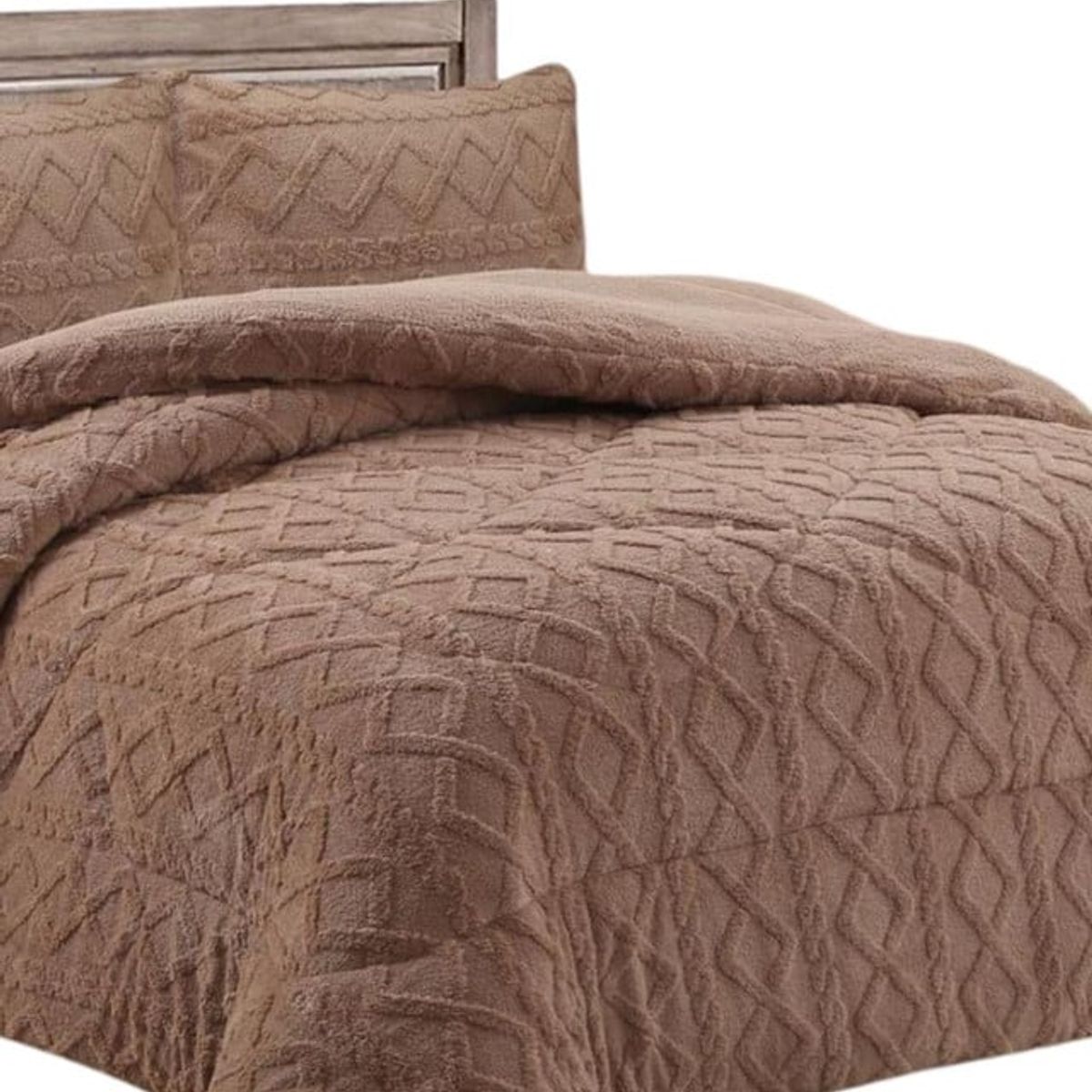 GENERICO - COBERTOR DE INVIERNO 2 PLAZA CON CHIPORRO