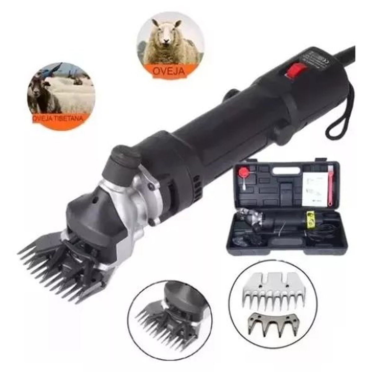 MUNDO MAGIA - 850w Maquina Cortadora Eléctrica De Lana Ovejas