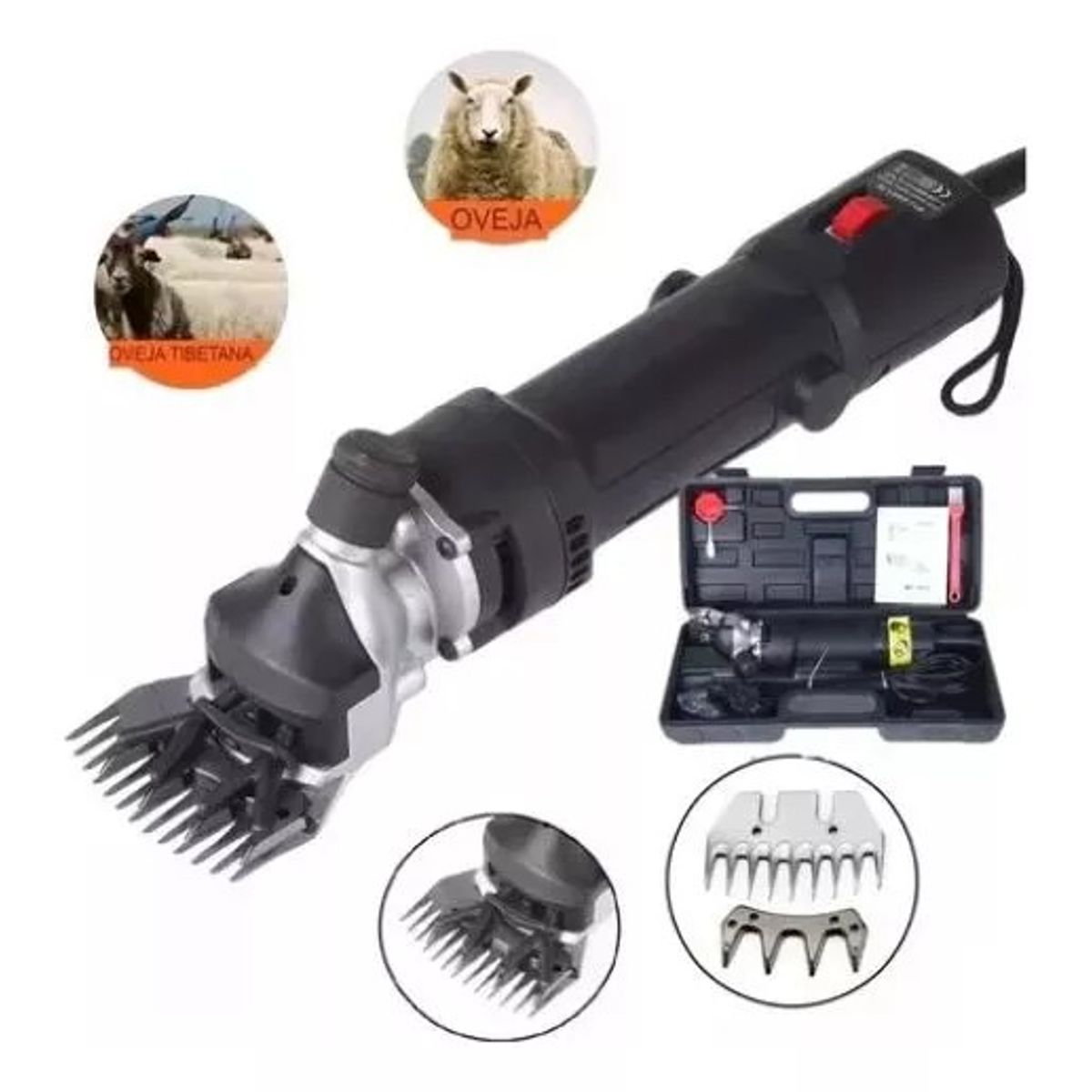 MUNDO MAGIA - 850w Maquina Cortadora Eléctrica De Lana Ovejas