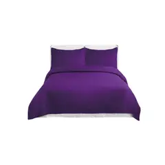 GENERICO - Cubrecama De Verano Delgado Quilt 2 Plazas Unicolor