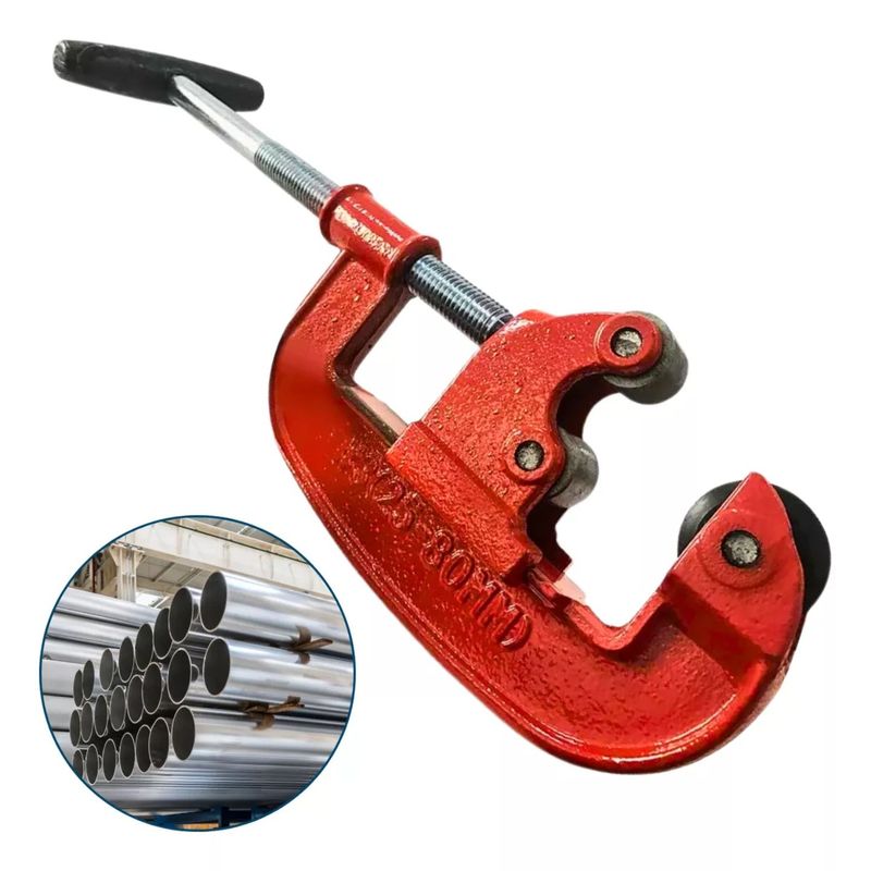 GENERICO - Cortatubos Acero Cobre Conduit Acero Inoxidable Aluminio 3 Neva