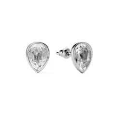 BLOOM CRYSTAL - Aros Mini Lagrima Teardrop con cristal de Austria transparente