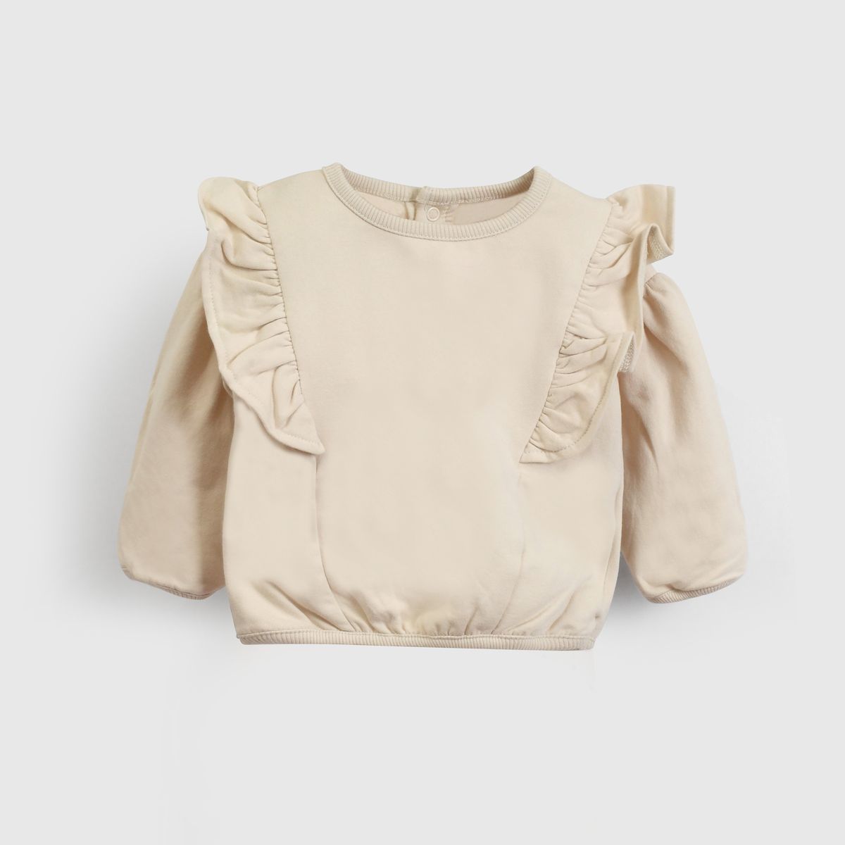 COLLOKY - Set Polerón/Body Niña Beige 56053 Colloky