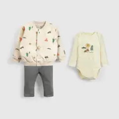 COLLOKY - Set Polerón/Body Niño Beige 56055