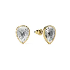 BLOOM CRYSTAL - Aros Mini Gota Cristal Transparente Austria Baño en Oro