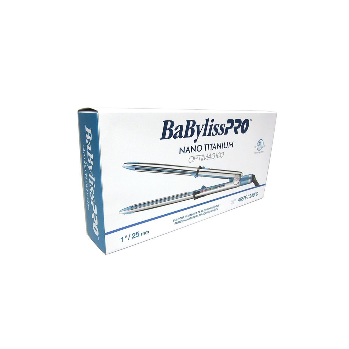 BABYLISS PRO - Plancha Babyliss PRO 1¼ 32MM Iónica Nano Titanium BNT4091